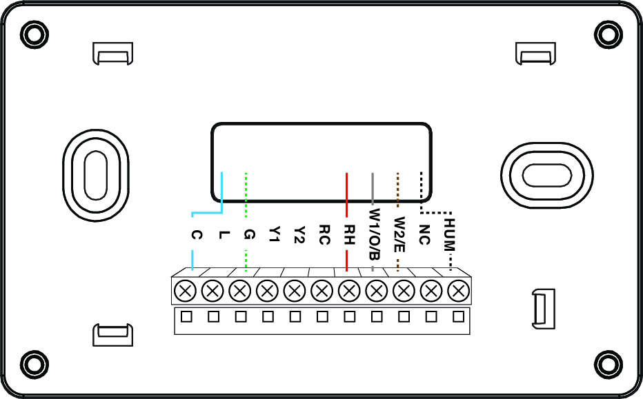 Two Stage Thermostat Wiring Diagram from support.idevicesinc.com