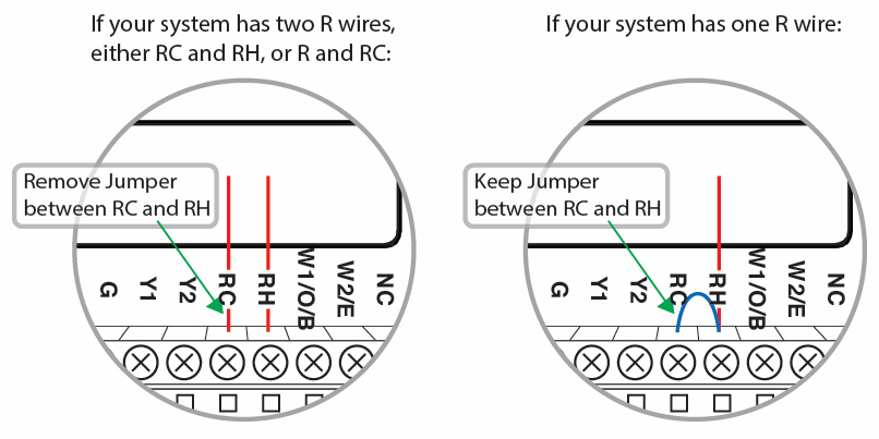 Thermostat Wiring Configurations Customer Support