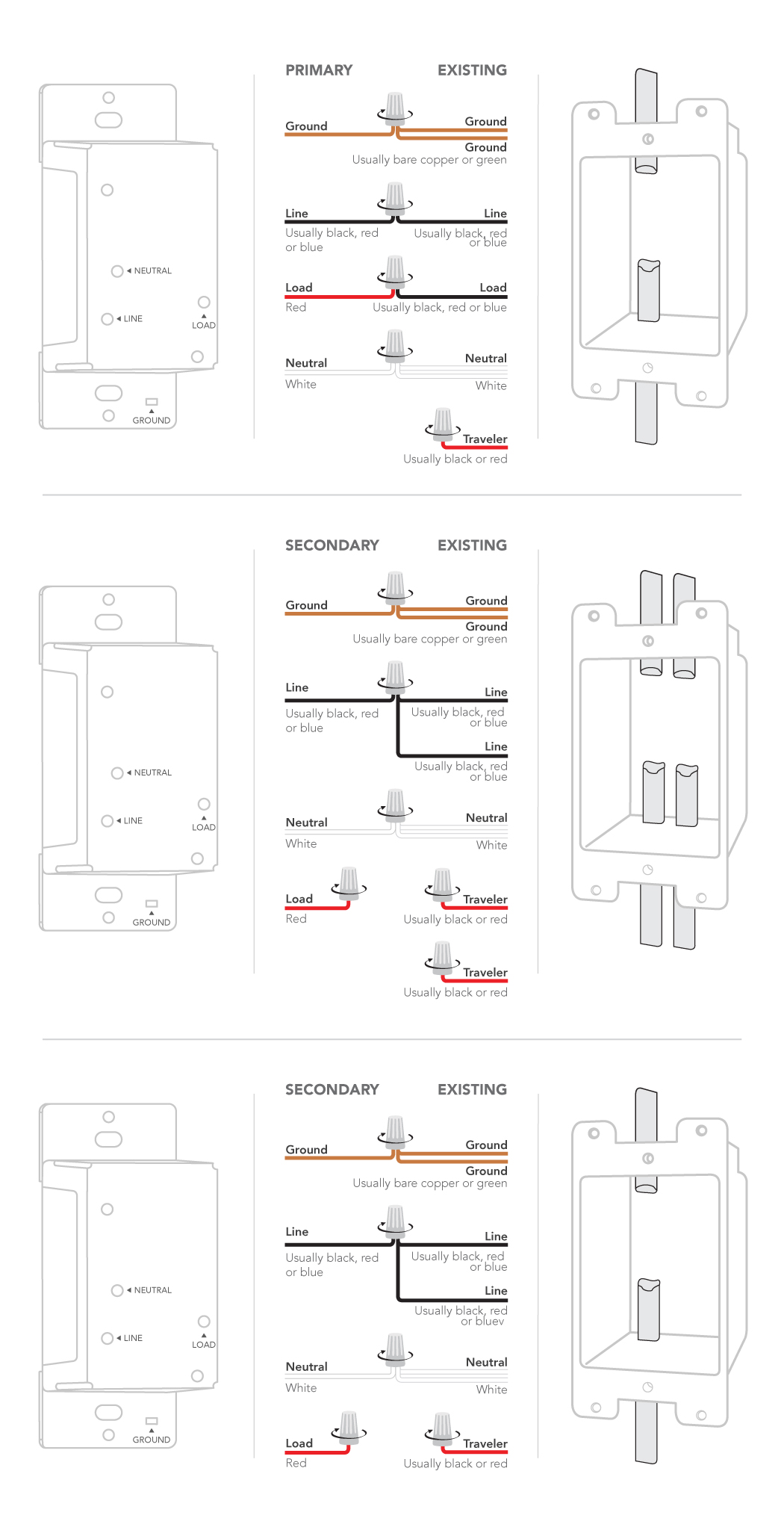 4 Way Ge Smart Switch Wiring Diagram With Dimmer from support.idevicesinc.com